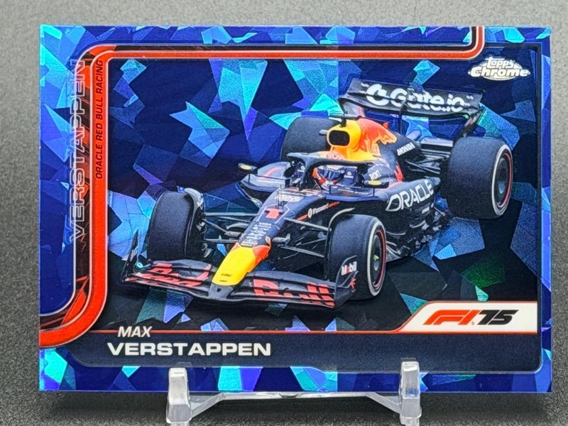 2025 Topps Chrome Sapphire F1 Formula 1 #73 Max Verstappen