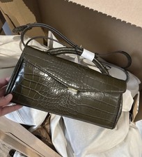 Zara Khaki Crossbody Bag