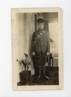 Canadian  Soldier Military uniform antique snapshot photo WW1 Word War One