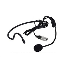 Headset Microphone fits Audio Technica Wireless Bodypack Transmitter Black