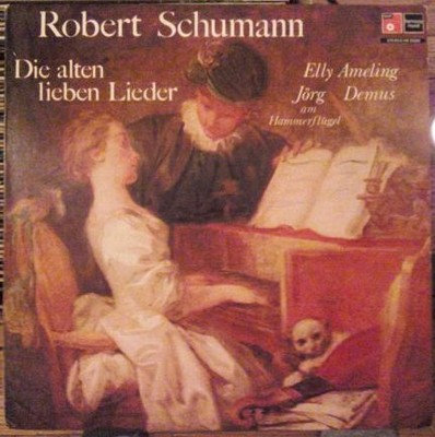 Robert Schumann - Elly Ameling, Jörg Demus, Die Alten Lieben Lieder, (LP), NM o