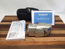 Olympus mju III Stylus 120 35mm Film Camera 38  120mm Zoom Point  Shoot Tested 