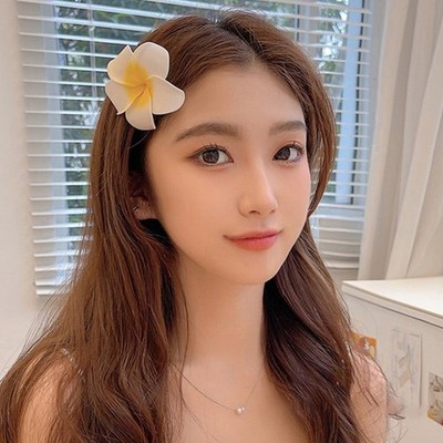 5/7/9cm Flower Hair Clip Korean Broken Hair Bangs Clip Girl Hair Accessories