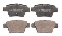 Hinterachse ABE C2C013ABE Bremsbelagsatz, Scheibenbremse FüR CitroËN,Peugeot