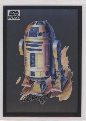 2022 Topps Chrome Star Wars Galaxy R2-D2 #9 4et