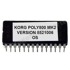 Korg Poly-800 MKII - Version #851006 Firmware Update OS Upgrade Eprom Poly800 Ic