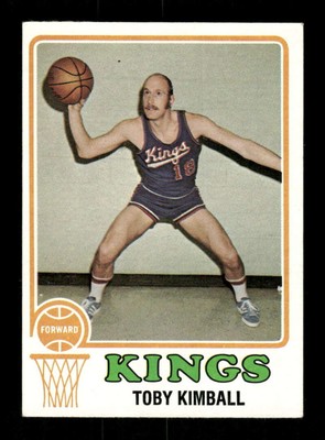 1973-74 Topps 37 Toby Kimball VGEX+ BXCP25