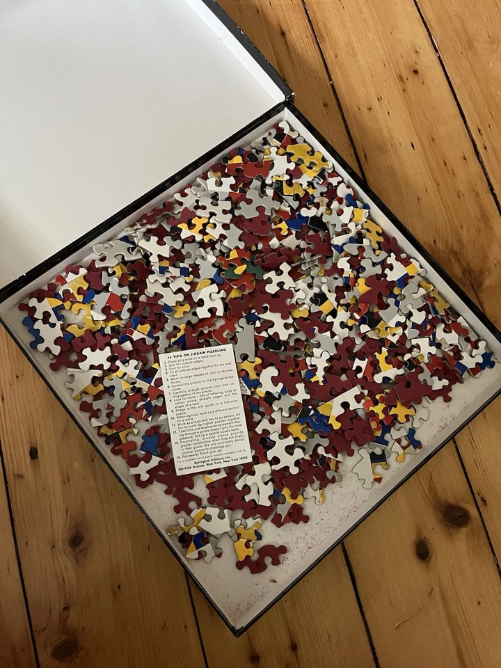 Victory Boogie-Woogie Vintage Springbok Puzzle 1967 - Rare - Piet  Mondrian - Image 2 of 4