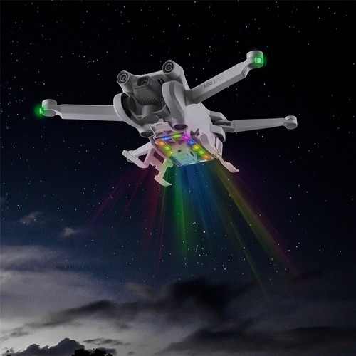 28mm Height Extender Rechargeable LED Flashing Landing Gear For DJI Mini 3 PRO - Picture 10 of 10