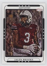 2023 SAGE Artistry Jalen Brooks #60 a8x