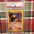 MINT CONDITION Team Rocket DARK CHARIZARD! PSA 9! 2000 Pokémon TCG #21/82 RARE!