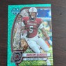 Topps Bowman University Chrome Raheim Sanders South Carolina Aqua /275
