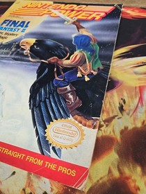 Nintendo Power Magazine 1991 Vol 30 Final Fantasy II Battletoads NES W/ Poster