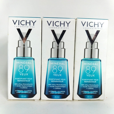 2x Vichy Mineral 89 Eyes Repairing Eye Fortifier 15ml exp 05/2027 -Free Shipping