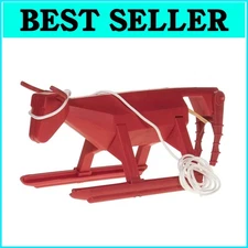 Portable 6-Inch Cowboy Roping Dummy with Two Ropes - Ideal for Skill Practice