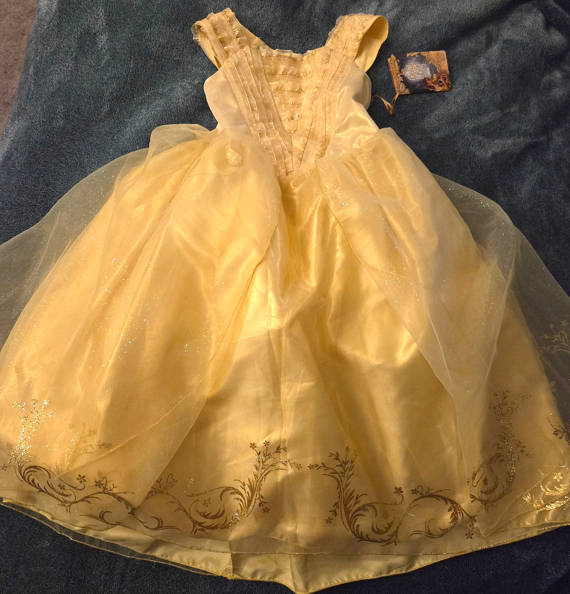open lace back dress Once Upon a Princess Sleeping Cutie Dress Size 5-6