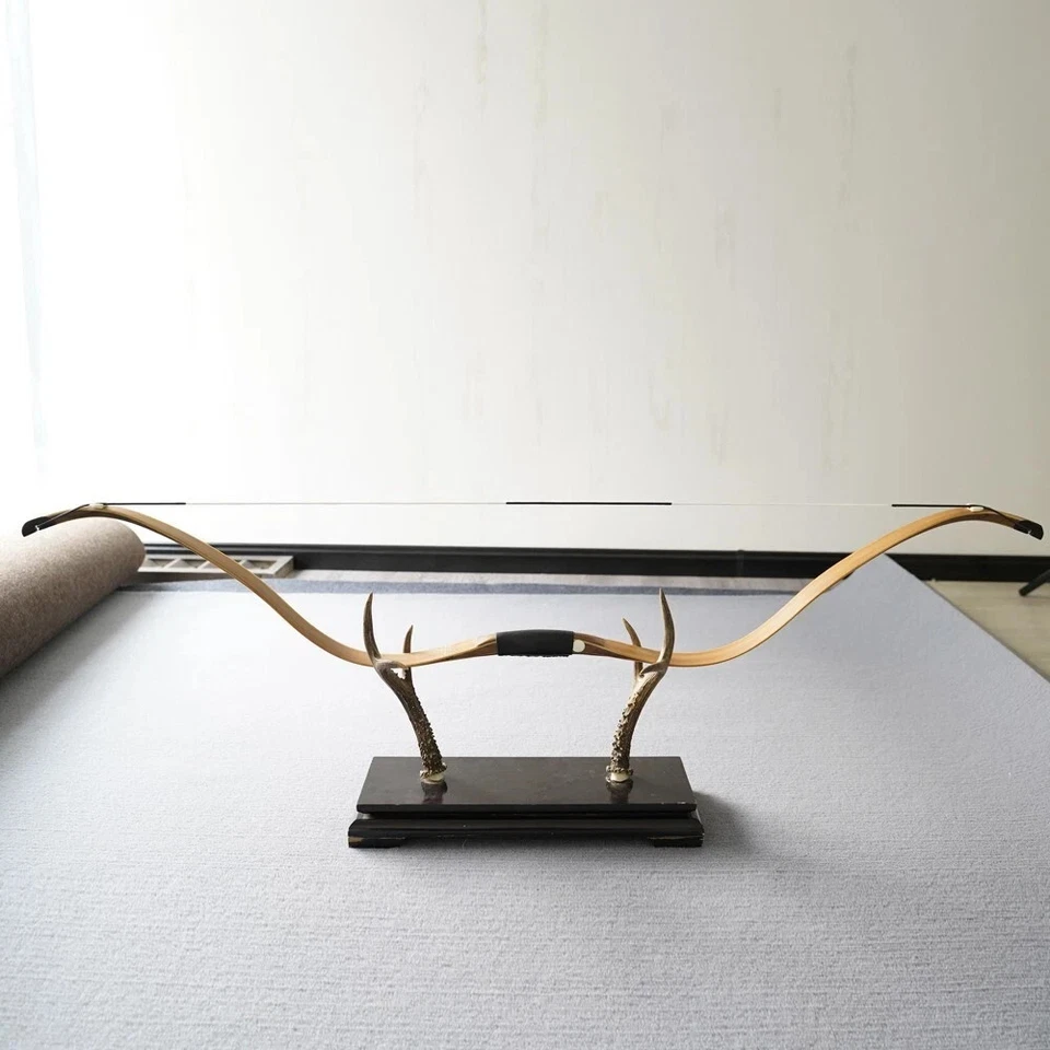 AF Archery Oak & Bamboo Tatar Recurve Bow 54" 20-55lbs Traditional Horse Bow - Image 4 of 4