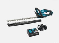 Makita DUH506RT 18V LXT Brushless 500mm Hedge Trimmer, 1x 5Ah Battery & Charger
