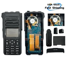 Repair Front Housing Case For XPR7550e Radio with Mic LCD Mainboard Keyboard