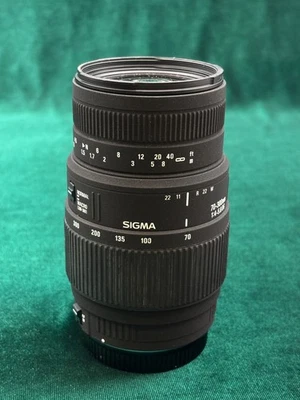 Sigma 70-300mm f/4-5.6 DG Macro Telephoto non testé - Photo 1/4
