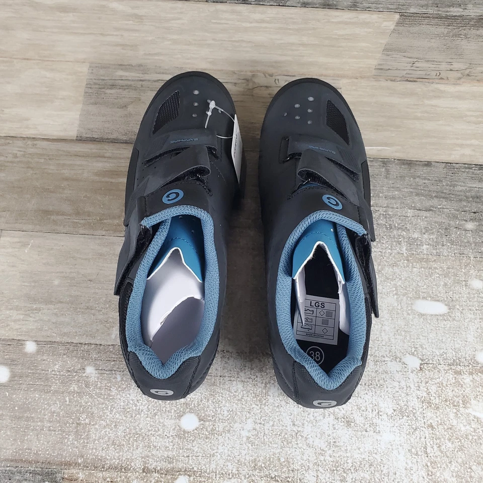 Louis Garneau Sapphire II Women Cycling Shoes Size 7 Black Mountain Bike Sneaker - Image 4 of 4