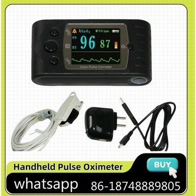 FDA CMS60C 24h Finger Pulse Oximeter SpO2 Blood Oxygen Sensor Heart Rate monitor