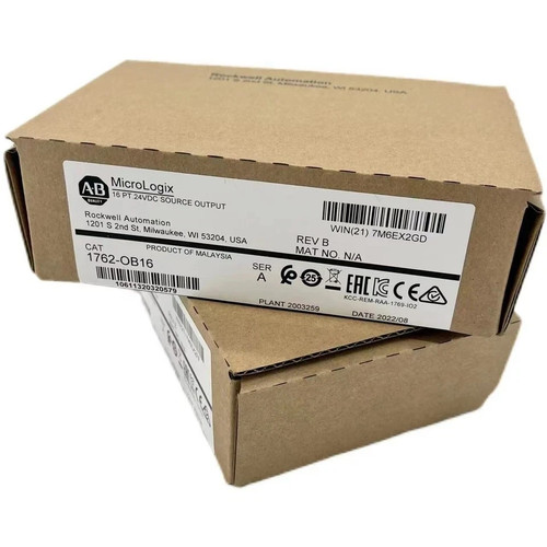 New Factory Sealed AB 1762-OB16 / A 24VDC MicroLogix Output Module 1762OB16 - Picture 5 of 10