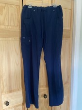 Dickies Women's Navy Blue Scrub Pants Tall Medium
