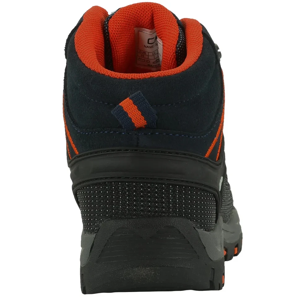 CMP Campagnolo Chaussures Enfant Kids Rigel Milieu Randonnée Wp Id Noir Bleu - Photo 3/4