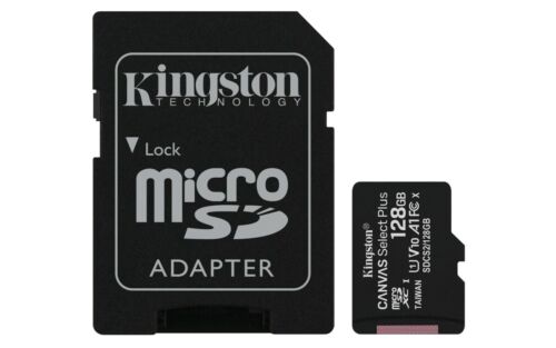 Kingston Micro SD Card 32GB 64GB 128GB 256 Class 10 SDXC Phone Memory & Adapter - Picture 12 of 48