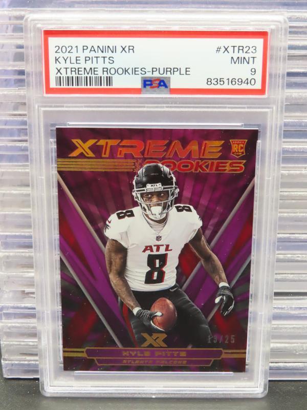 Kyle Pitts Panini XR Xtreme Rookies #XTR23 Purple