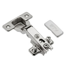 Self opening kitchen cabinet hinges 35mm for Push to Open systems - Full overlay