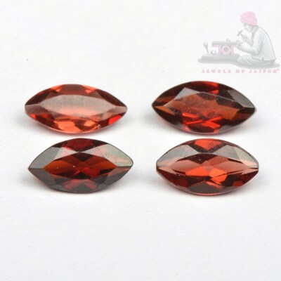 10x5mm Marquise Natural Red Garnet Cut Loose Gemstone for sale 5-100 pcs 