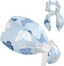 Fun Cat Paw Scrub Cap, Adjustable Working Cap with Button, One Size, Color 31