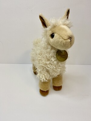 MIYONI By AURORA Plush Toy Alpaca Llama Height 9  Stuffed Animal 2020