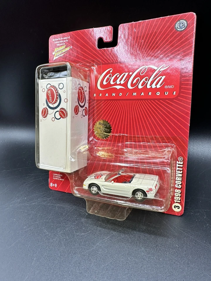 2005 JOHNNY LIGHTNING Coca Cola Tin Box Collection ~ Lot Of 6, Plus Bonus Car - Image 3 of 4