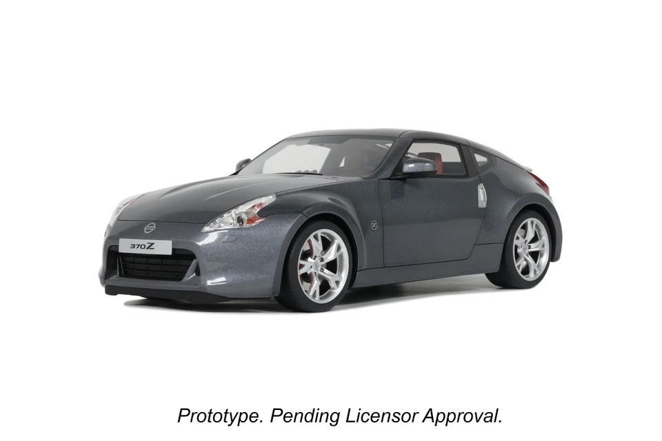 Nissan 370 Z Gun grey kad 2009 OT465 - 1/18ème - OttO - Ottomobile - Photo 2/4