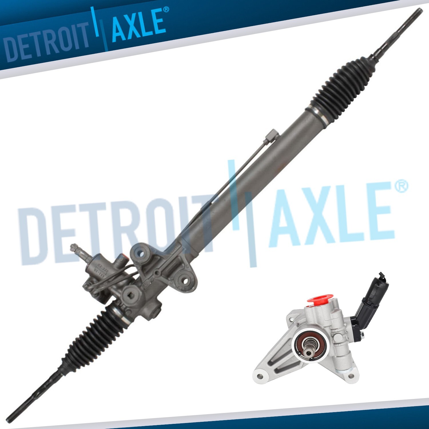 Complete Power Steering Rack and Pinion Assembly Pump for 2009-2011 Honda Pilot