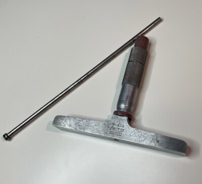 Vintage LUFKIN MICROMETER DEPTH GAGE No 514