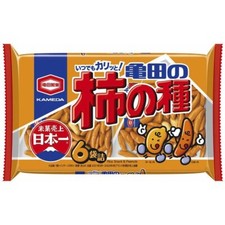 Patatas fritas para galletas de arroz más populares KAKINOTANE el bocadillo de arroz número 1 180 g Japón