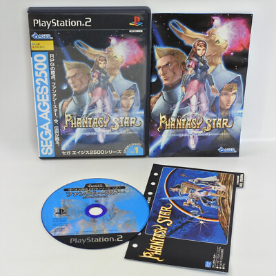 PHANTASY STAR Generation 1 Sega Ages 2500 PS2 Playstation 2 For JP 9060 p2