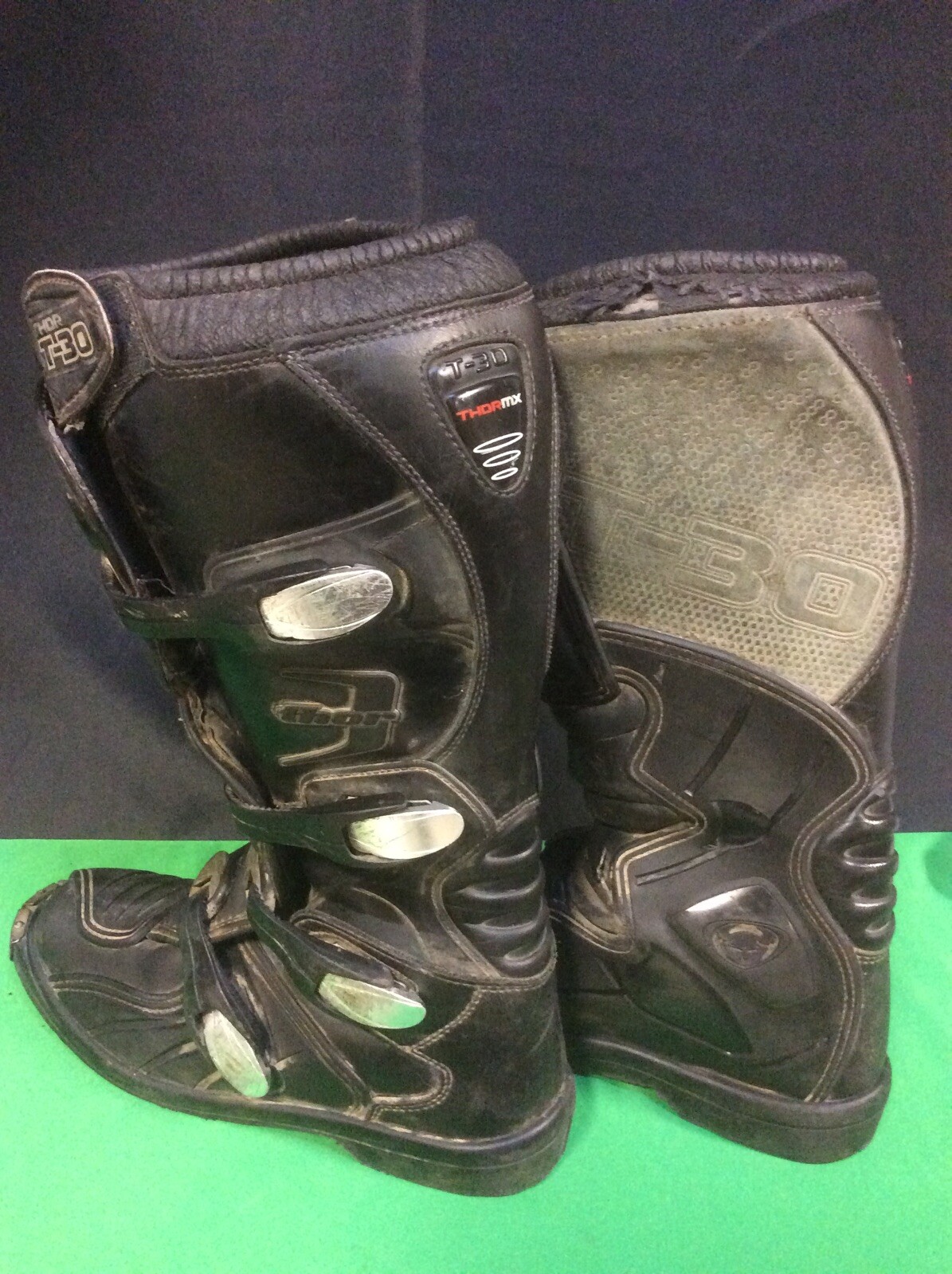 30 Motocross MX Boots Vintage Men 