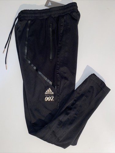 XS Adidas x 007 James Bond Track Pants Running GN6809 Black Men's NWT $100  | eBay