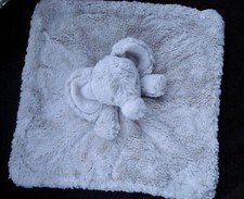 Koala Baby Gray Elephant Plush Rattle Security Blanket