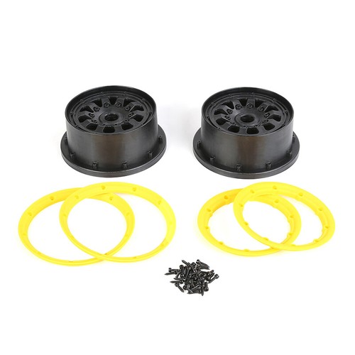 NEW Plastic Wheel Hub/rim Set for 1/5 Losi 5ive T 1.0 2.0 ROVAN ROFUN LT RC - Picture 44 of 50