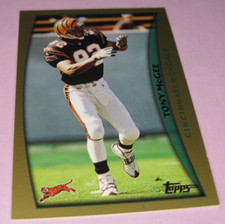 1998 TOPPS TONY MCGEE #211 CINCINNATI BENGALS