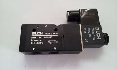 Pneumatik Ventil 3/2  IG3/8'' 230 Volt ET3V310-10-230VAC-BLCH