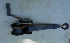 20PP23 DUTTON-LAINSON DL1402A, HAND CRANK BELT WINCH, 1400# RATED, MADE IN USA!