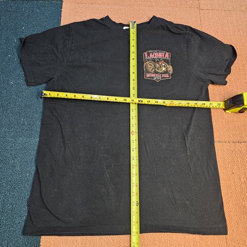 Laconia 101st Anniversary Motorcycle Week Adult Graphic T-Shirt 2024 Large W6a - Picture 6 of 8