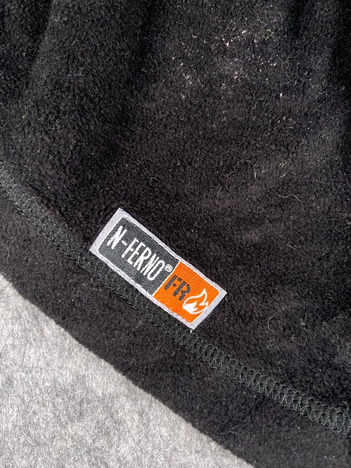 Máscara facial N-Ferno adulto talla única negra mezcla modacrílica pasamontañas snowboard esquí Foto 4 de 4